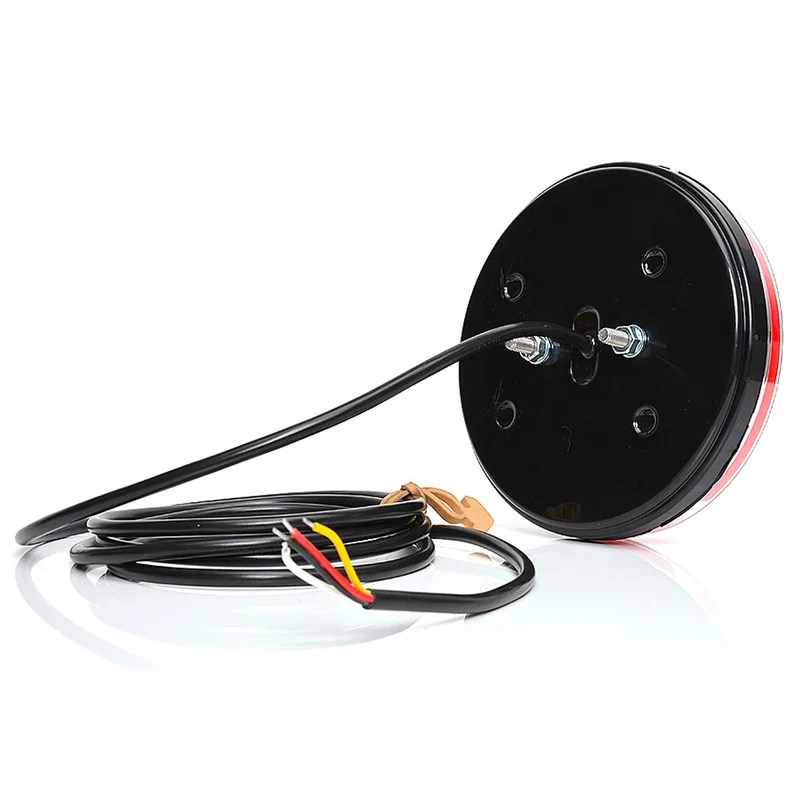 WAS W153 Rundes Neon-Rücklicht mit Bremse, Rücklicht und Blinker