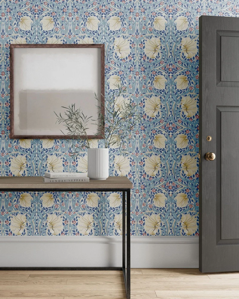 William Morris & Co. Tapet - Pimpernel Woad
