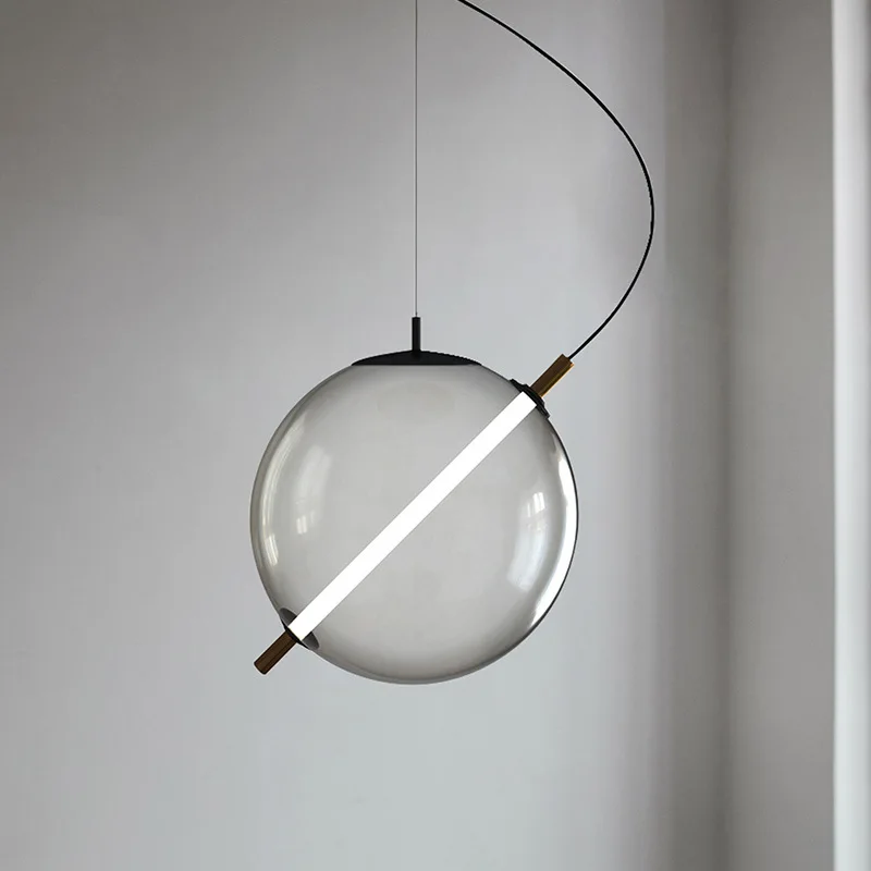 Elegante Hängeleuchte mit gedämpftem Licht im modernen Stil – Sérina