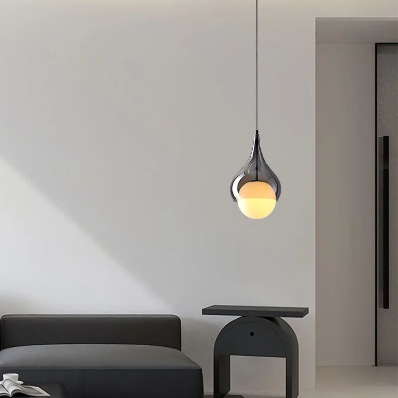 Geometrische Design-Hängeleuchte mit strahlendem Halo – Élios