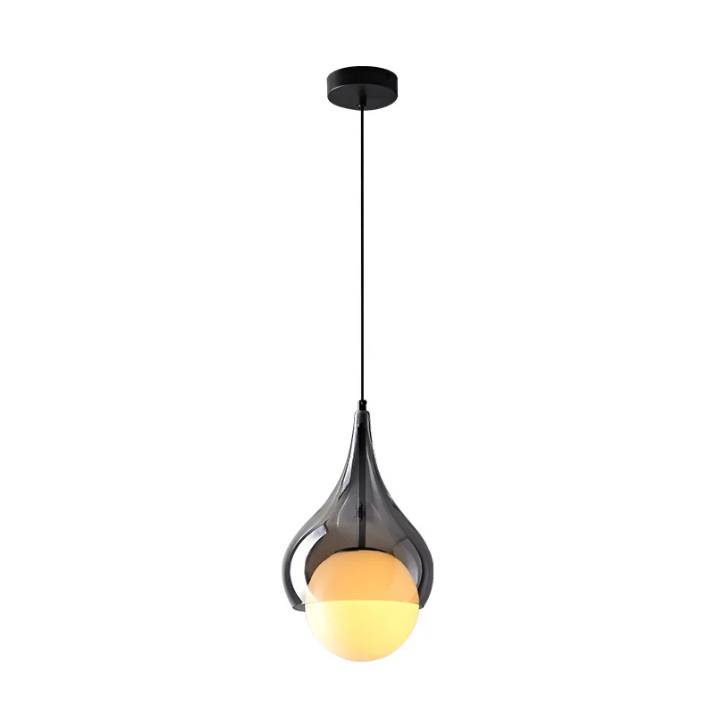 Geometrische Design-Hängeleuchte mit strahlendem Halo – Élios