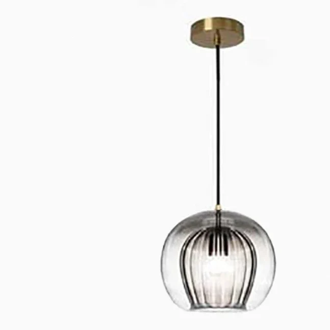 Moderne Glas-Hängelampe LED-Beleuchtung – Éclat Ambre