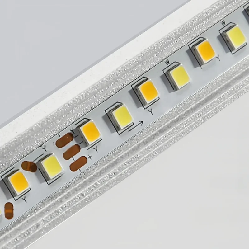 Moderne LED Deckenleuchte mit Ringen dimmbar Kristalloptik Silber