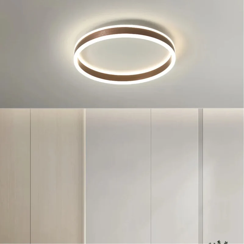 Moderne LED Deckenleuchte in Ringform, dimmbar ideal für Schlafzimmer