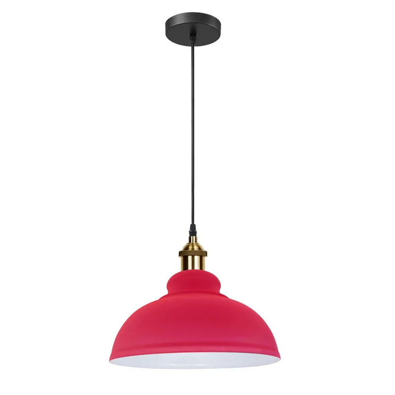 Industrielle lumière vintage Suspension métal Lampe Loft pour Restaurant ~2993