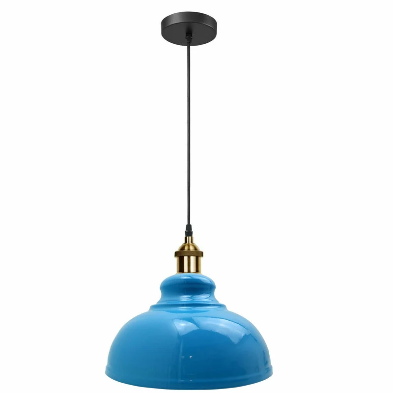 Industrielle lumière vintage Suspension métal Lampe Loft pour Restaurant ~2993
