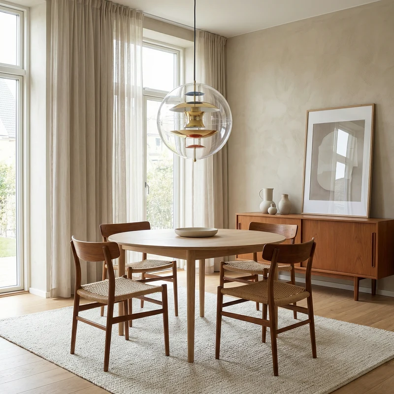LED Kugel-Pendelleuchte Metall-Finish Zeitgenössisches Ambiente – Harmonie Orbitale