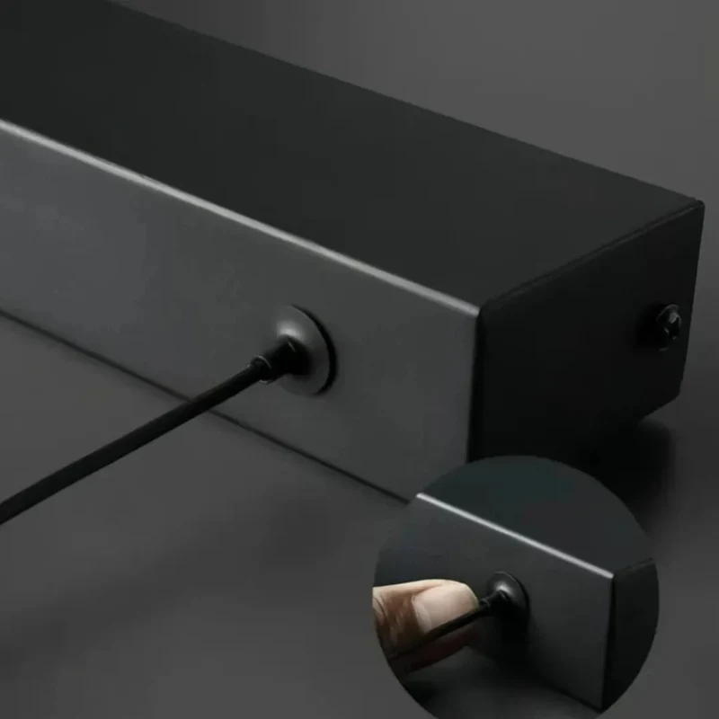 Längliche LED Pendelleuchte für Esstisch, höhenverstellbar
