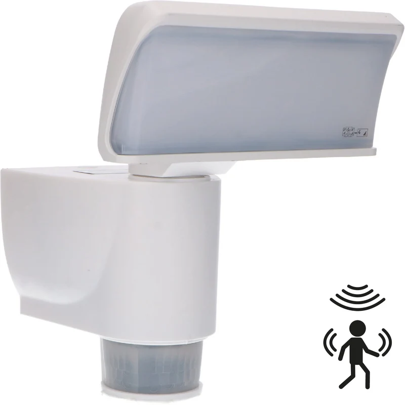LED-Strahler weiß mit 180° Bewegungsverfolgung 18W IP44 - LED's Light