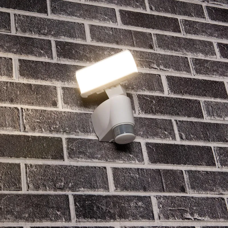 LED-Strahler weiß mit 180° Bewegungsverfolgung 18W IP44 - LED's Light