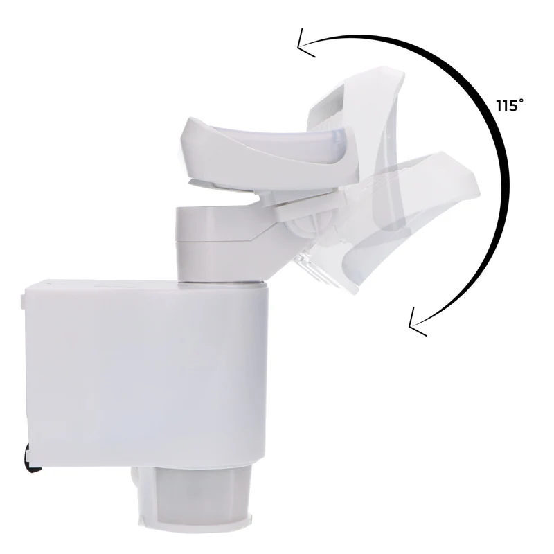 LED-Strahler weiß mit 180° Bewegungsverfolgung 18W IP44 - LED's Light