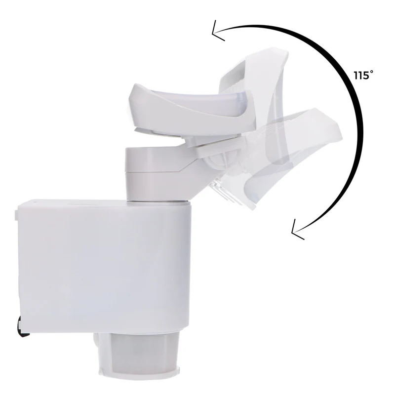 LED-Strahler weiß mit 180° Bewegungsverfolgung 18W IP44 - LED's Light