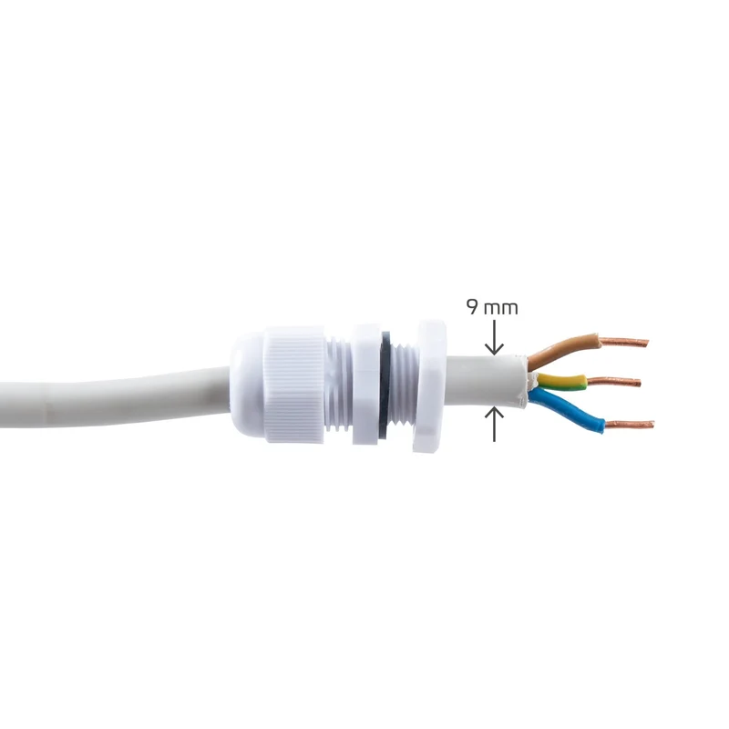 Feuchtraumleuchte 120 cm 18 W Neutralweiß 4000 K Ip65 Led-Wannenleuchte, Austauschbare Led-Röhre, Wand- Oder Deckenmontage, Funktionsleuchte für Innen- und Außenbereiche 2400112_04 - Proventa