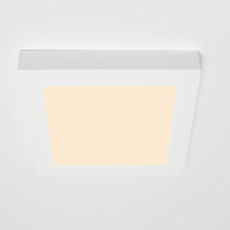 LED-Strahler 25x25cm dimmbar 12W CCT warm-neutral-kaltweiß Unterputz Aufputz - LED's Light