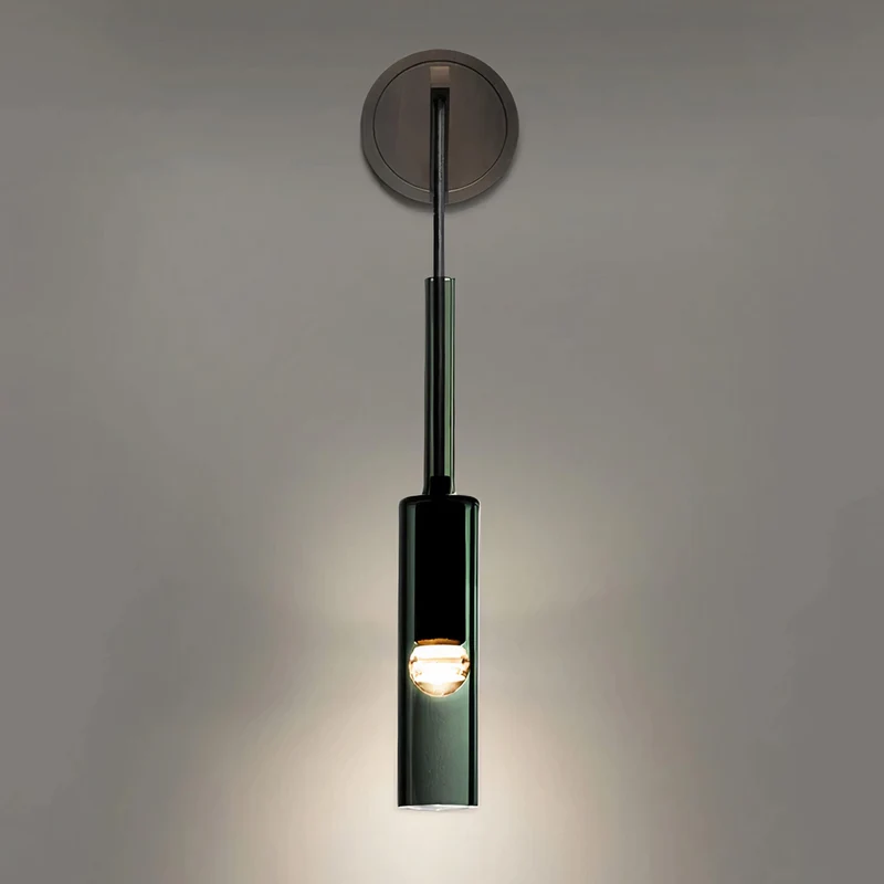 Wandleuchte aus mundgeblasenem Glas, elegantes Design – Vinicole