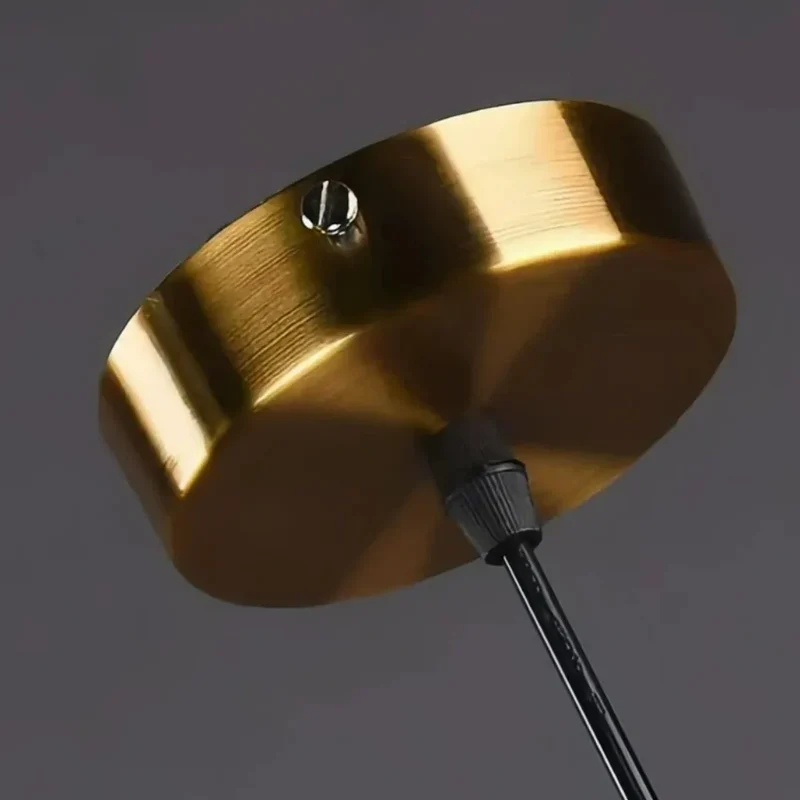 Moderne Pendelleuchte aus Glas 1-flammige Kugel für das Schlafzimmer