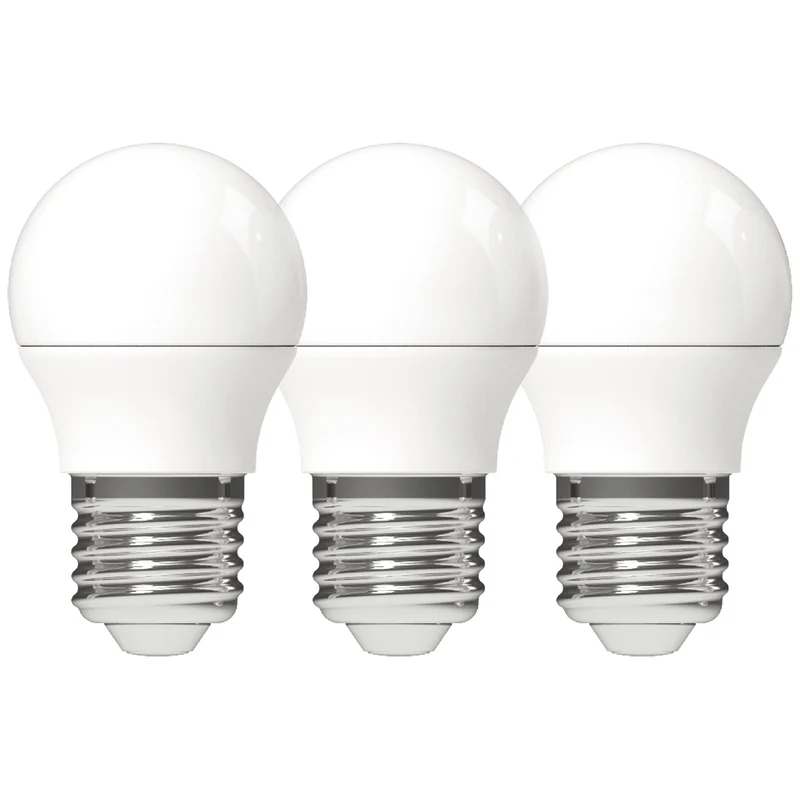 LED Kugel E14 4,5W warmweiß Opal G45 3-Pack - LED's Light Basic