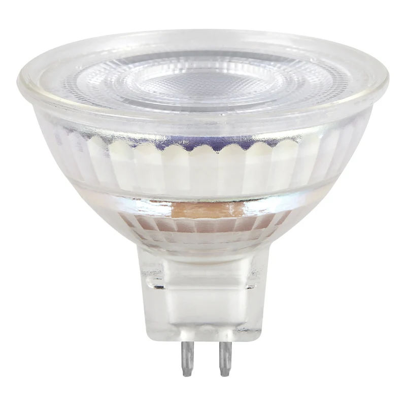 OSRAM MR16 LED Reflektorlampe mit GU5.3 Sockel, Warmweiss (2700K), Glas Spot, 3,80W, Ersatz für 35W-Reflektorlampe
