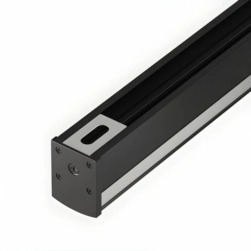 Moderne längliche LED-Wandleuchte fürs Wohnzimmer