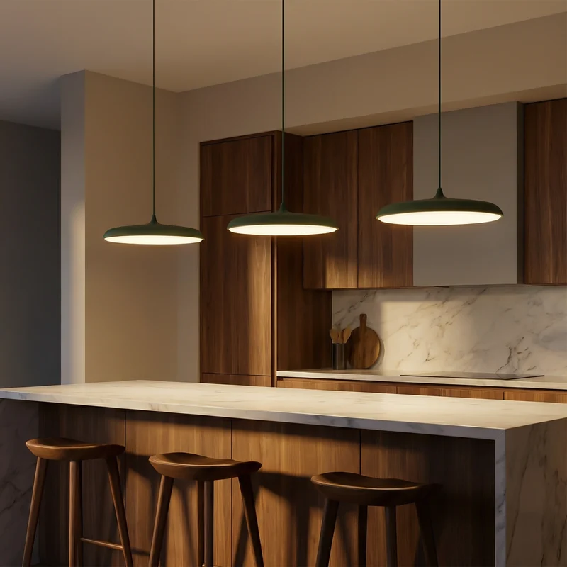 Energieeffiziente LED-Hängeleuchte im eleganten Stil – Nébulo