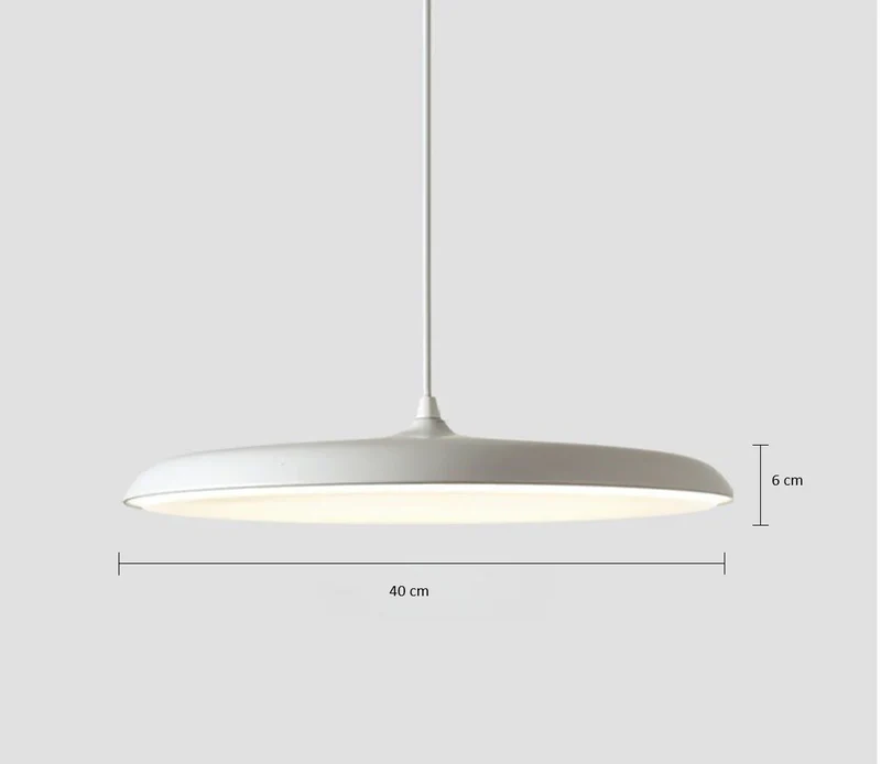 Energieeffiziente LED-Hängeleuchte im eleganten Stil – Nébulo