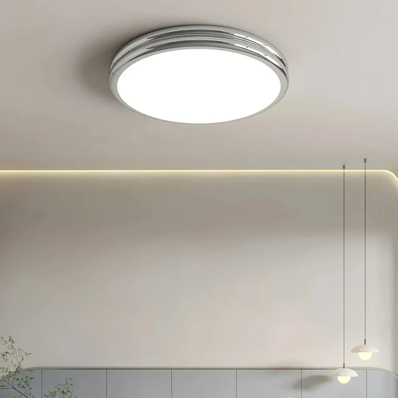 LED Deckenleuchte rund, dimmbar mit Fernbedienung, ideal für Schlafzimmer