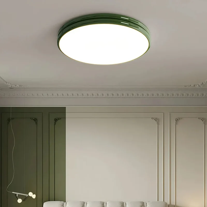 LED Deckenleuchte rund, dimmbar mit Fernbedienung, ideal für Schlafzimmer