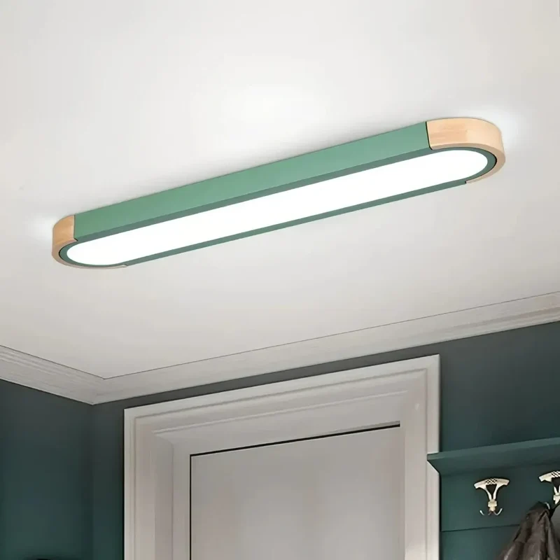 LED Deckenleuchte oval, dimmbar, skandinavisches Design