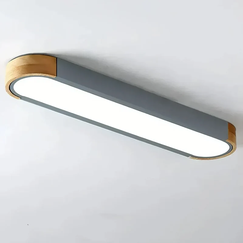 LED Deckenleuchte oval, dimmbar, skandinavisches Design