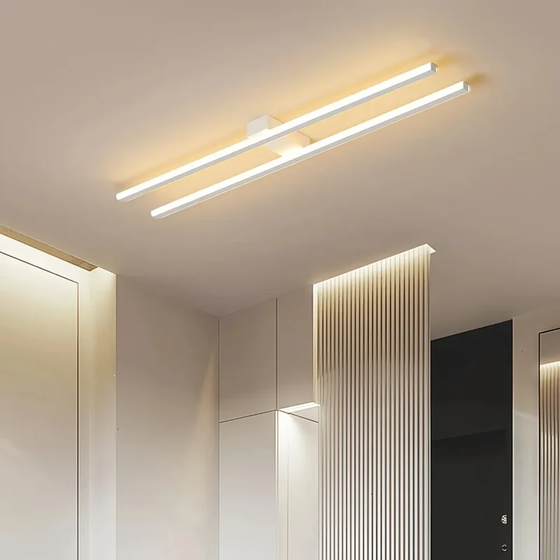 LED Deckenleuchte länglich – Modernes Design aus Metall