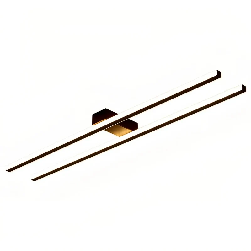 LED Deckenleuchte länglich – Modernes Design aus Metall