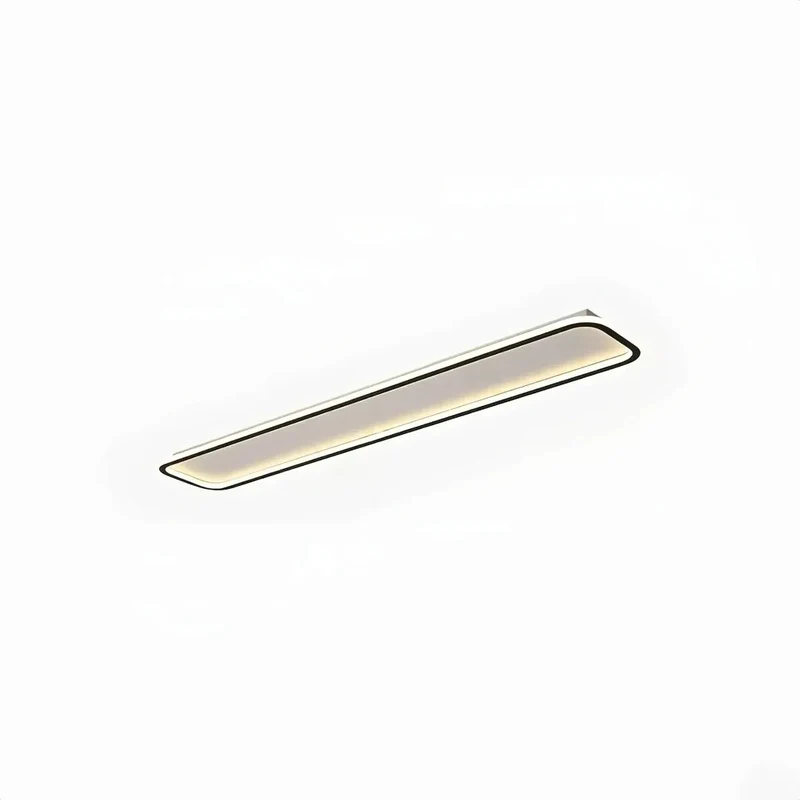 LED Deckenleuchte flach rechteckig, minimalistisches Design, Dimmbar
