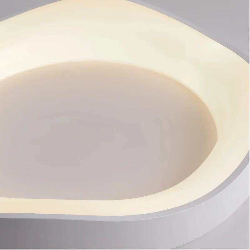 LED Deckenleuchte Dimmbar mit Wellenring-Design für Schlafzimmer