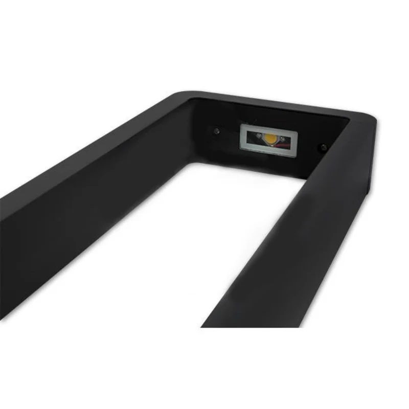 LED Garden Post - Stehende Außenleuchte | 7 Watt | 40cm | Schwarz | IP65 | 3000K - Warmweiß | BALI