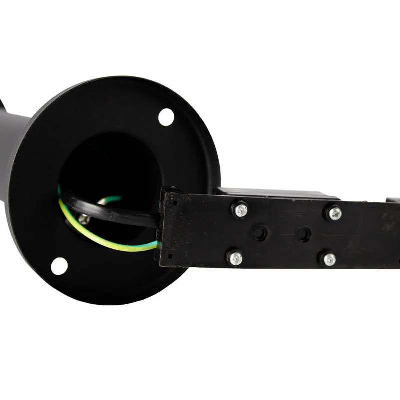 LED-Gartenpfosten - Sockel - Stehende Außenleuchte | 80cm | Schwarz | IP44 – HOEDY
