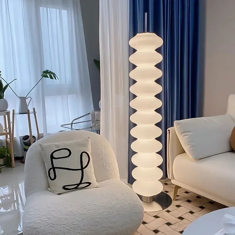 Moderner Stehlampe aus Acryl mit Dimmer – Tour d’Ondes