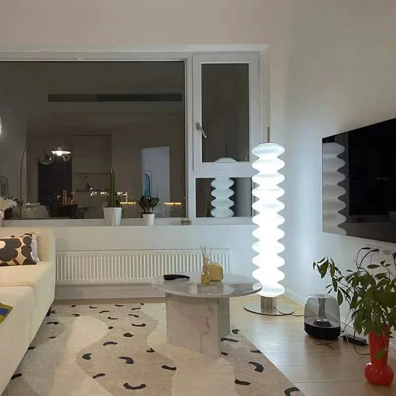 Moderner Stehlampe aus Acryl mit Dimmer – Tour d’Ondes