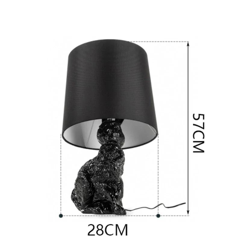 Elegantes Nachtlicht mit moderner Tiersilhouette – Auralis