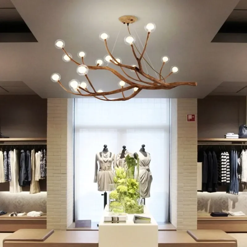 Moderner Trend-Luster mit Bernstein-Glas – Haloa