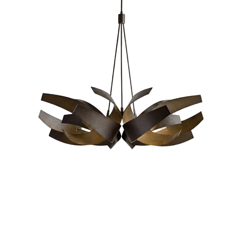 Moderne Hängelampe aus Metall und Acryl – Cristallo