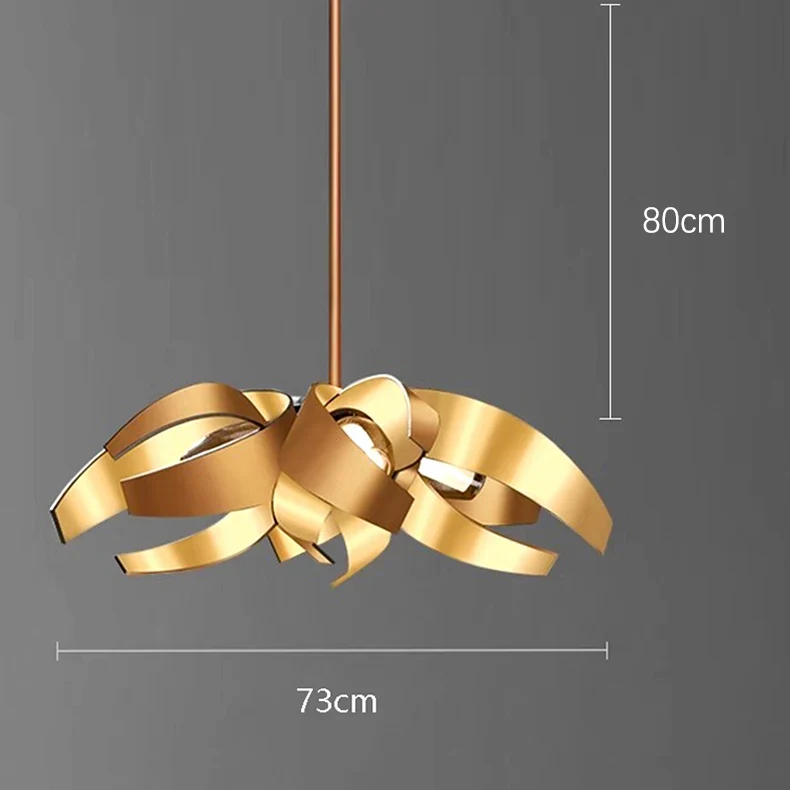 Moderne Hängelampe aus Metall und Acryl – Cristallo