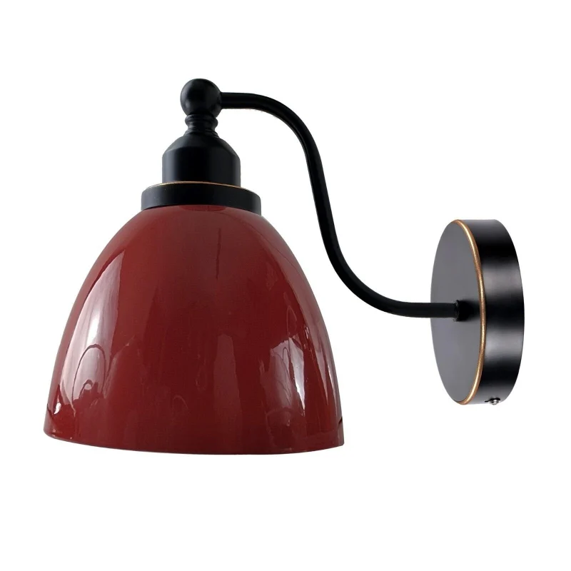 Retro Wandleuchte Schwanenhals Farbige Wandlampe ~1036