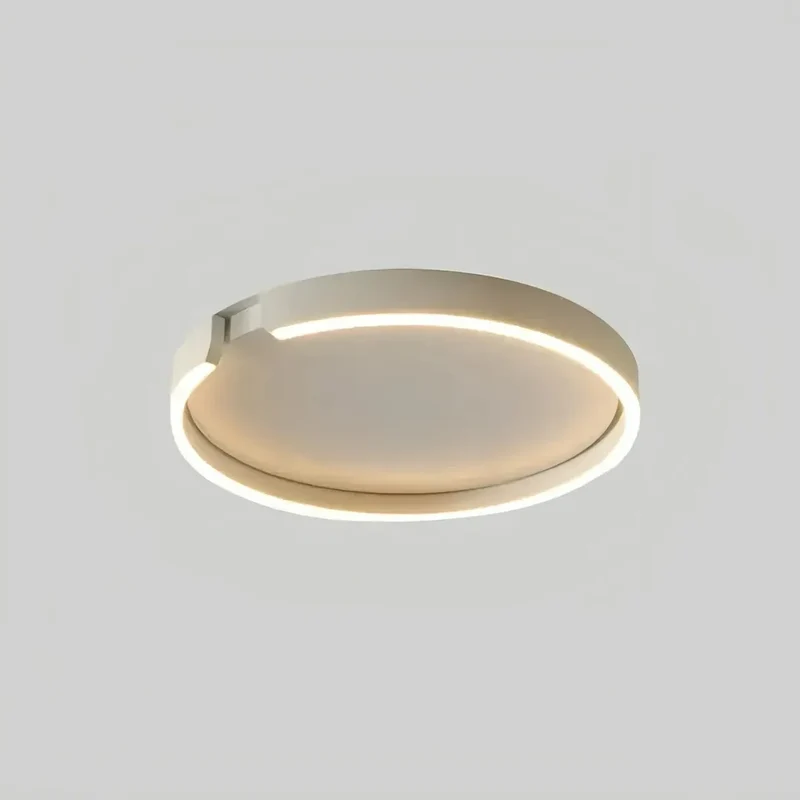 Moderne LED-Deckenleuchte mit Ringen, dimmbar – ideal für Schlafzimmer