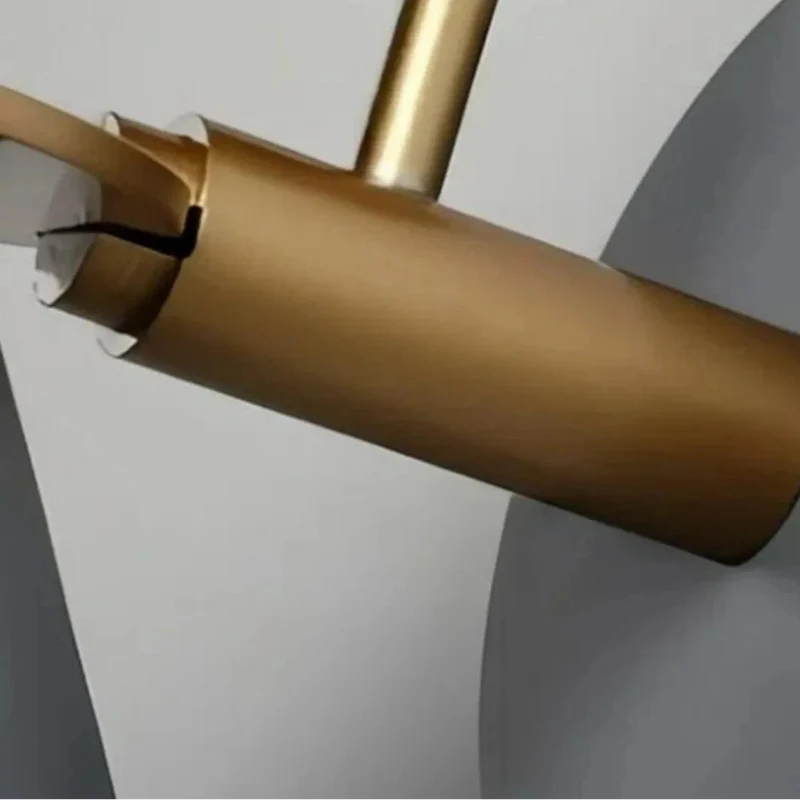 Moderne LED-Wandleuchte aus Metall für das Schlafzimmer, konisches Design