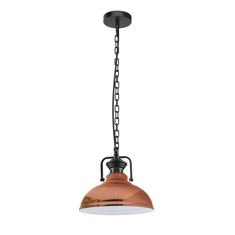 Moderne Industrie-Pendelleuchte in Roségold | 95cm Kabel | 110V-250V~3045
