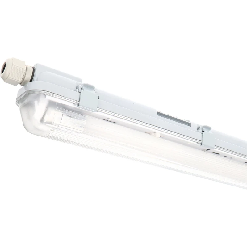 Feuchtraum- Wannenleuchte FRWL1.2 L: 1255 mm, 14W grau - LED's Light