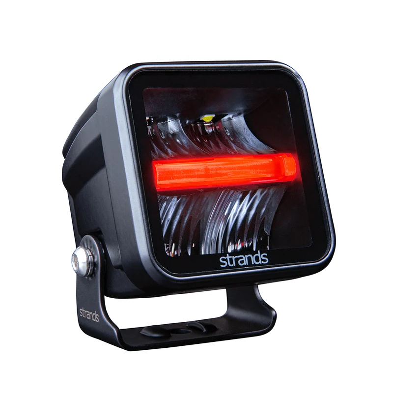 Strands Siberia Red Panda LED-Arbeitsleuchte mit Rücklicht/Blinker