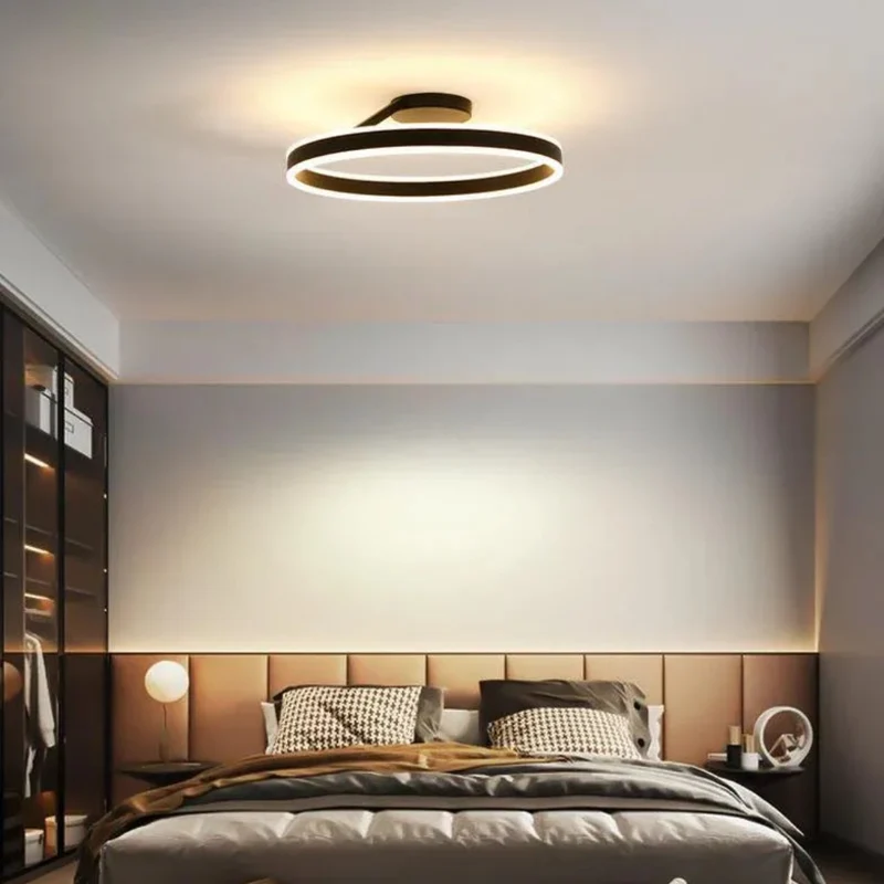 LED Deckenleuchte Dimmbar Ringform für Schlafzimmer