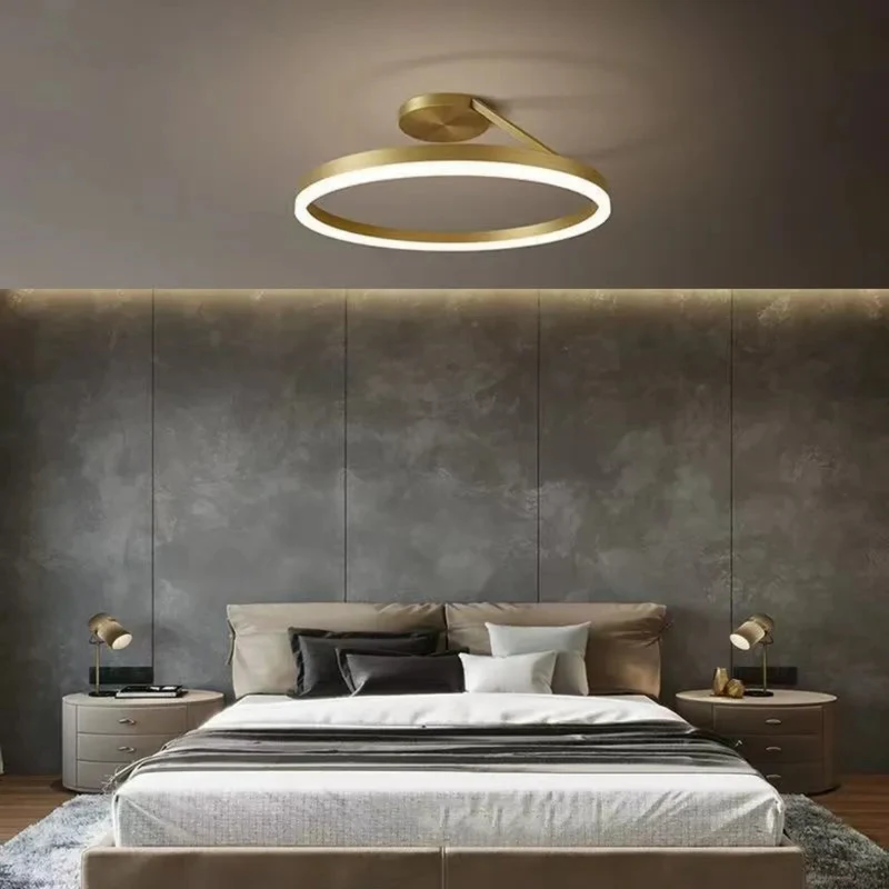 LED Deckenleuchte Dimmbar Ringform für Schlafzimmer