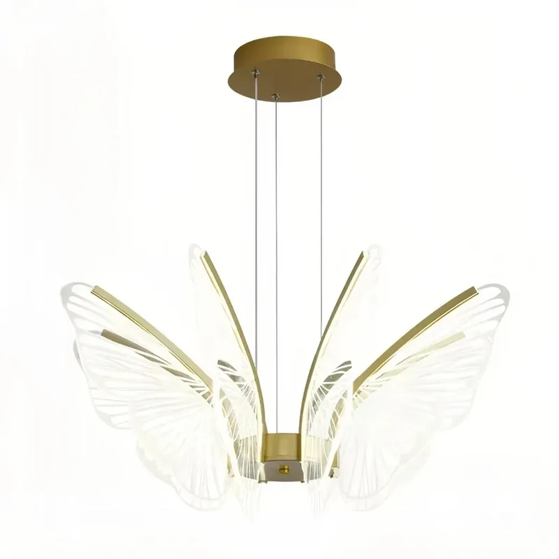 Moderne Pendelleuchte Schmetterling Design dimmbar für Esszimmer
